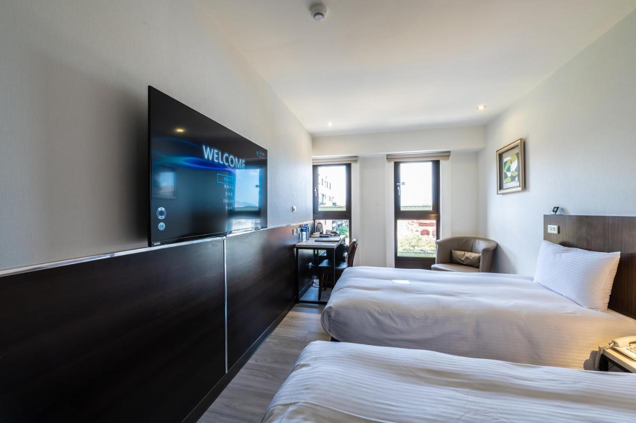 Hub Hotel - Songshan Airport Branch Taipei Eksteriør billede